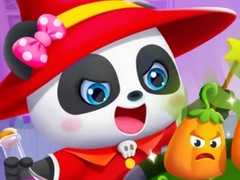 Játék Jigsaw Puzzle: Baby Panda Pumpkin Pot