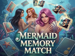 Játék Mermaid Memory Match